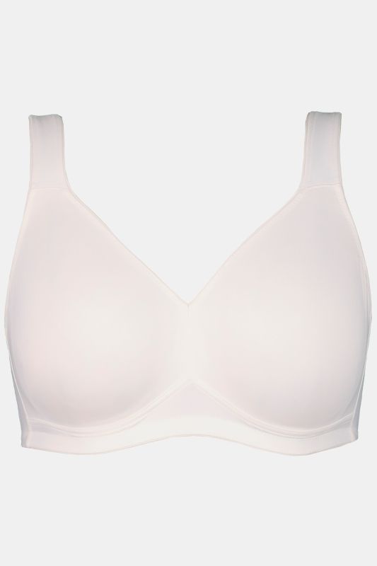 Lot de 2 soutiens-gorge en microfibre, sans armatures, bonnets moulés