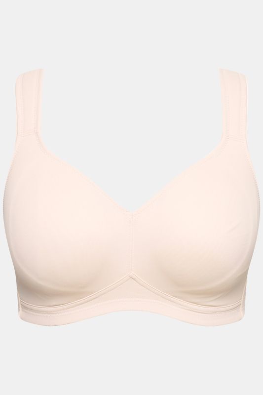 Lot de 2 soutiens-gorge en microfibre, sans armatures, bonnets moulés