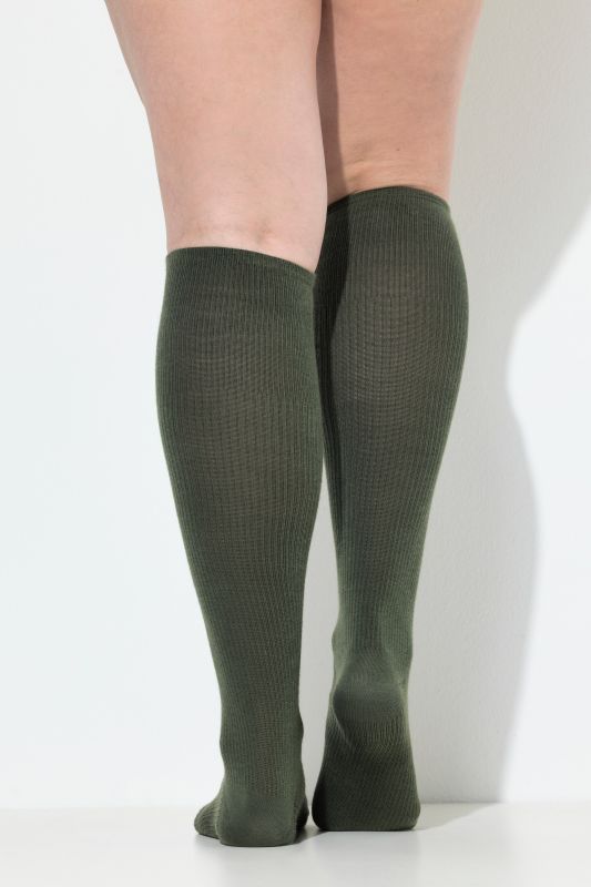 Mi-bas de contention à compression élevée