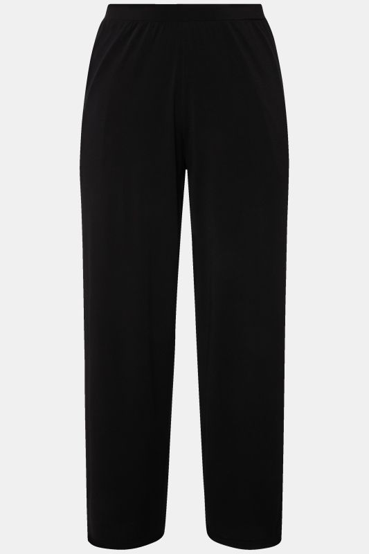 Pantalon en jersey, coupe Relaxed Fit avec taille élastique