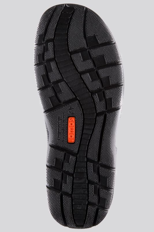 Mules homme Jomos, cuir et brides velcro - jusqu'au 50