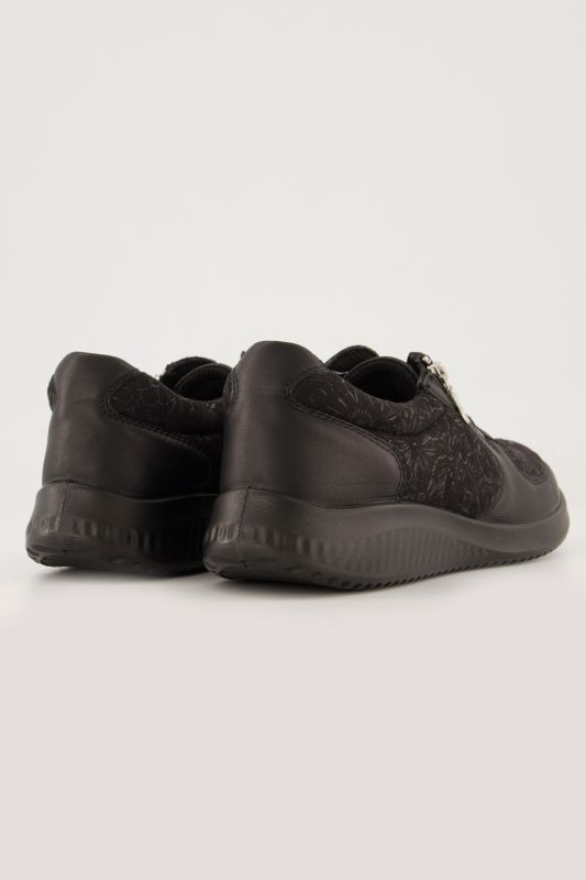 Sneakers en cuir JOMOS. Air Comfort. Fermeture zippée - largeur K