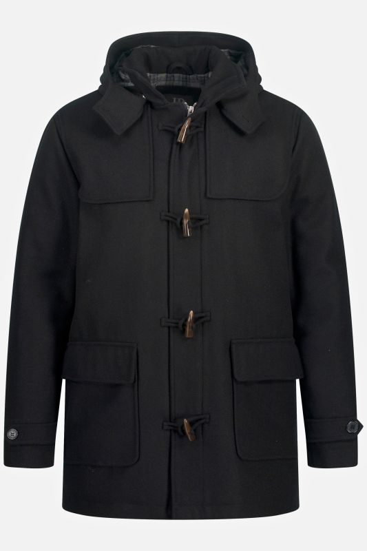 Duffle-coat déperlant avec boutons ovales, jusqu'au 8 XL