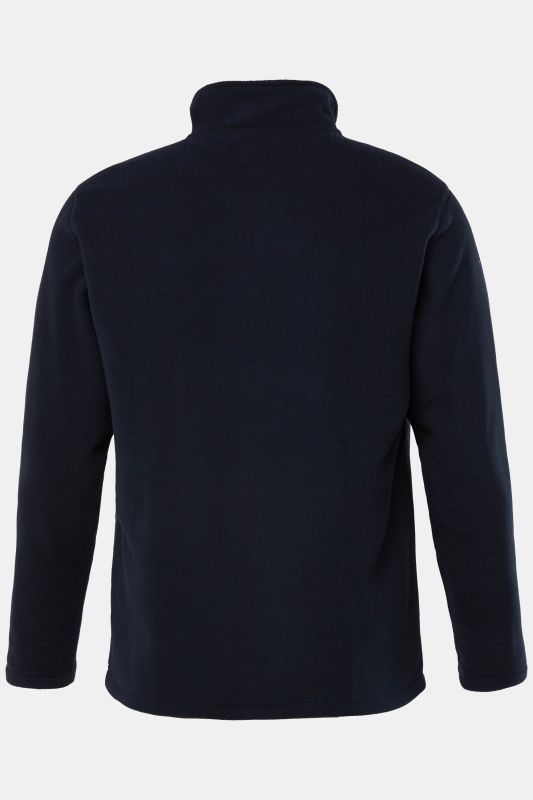 Pull camionneur en polaire , col montant et fermeture zippée, ultra-léger