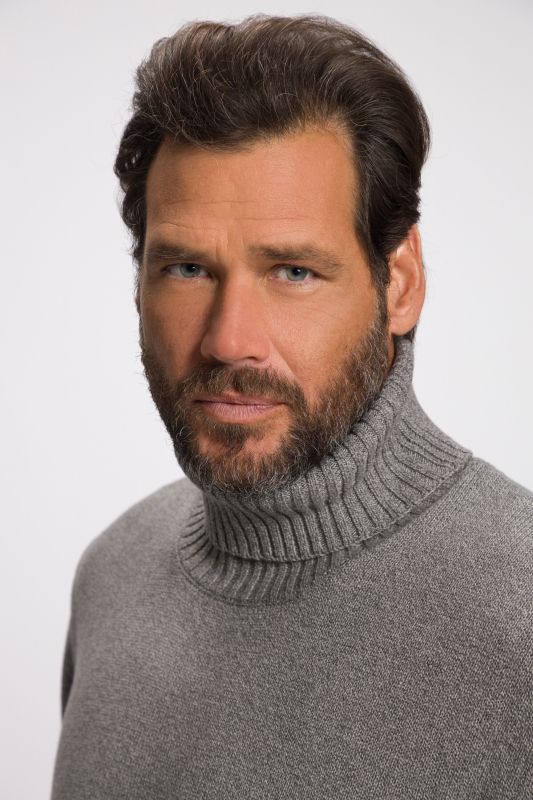 Pull à col roulé ,en maille