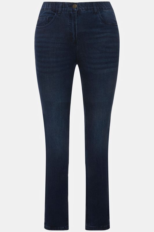 Jean modèle Sarah, coupe Skinny 5 poches et taille haute