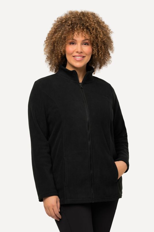 Veste en polaire à col montant, à porter en dessous de nos vestes modulables