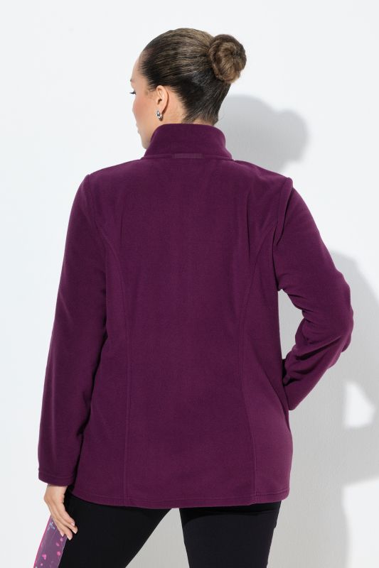 Veste en polaire à col montant, à porter en dessous de nos vestes modulables