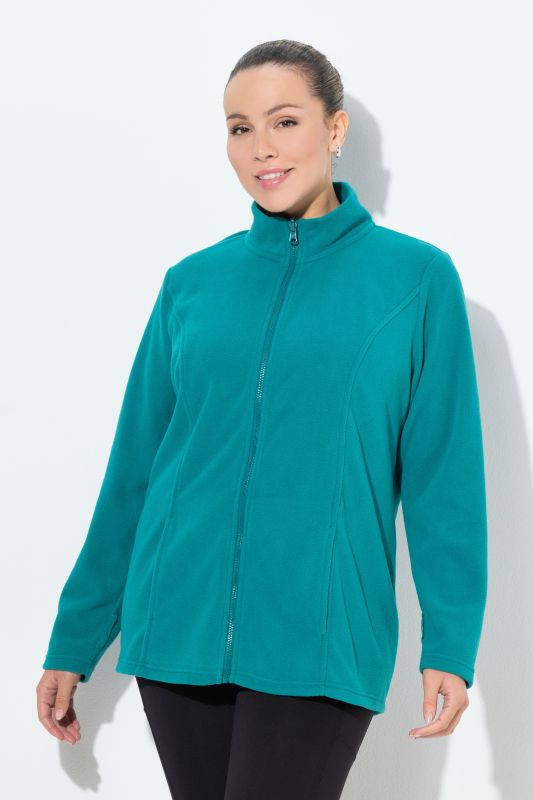 Veste en polaire à col montant, à porter en dessous de nos vestes modulables
