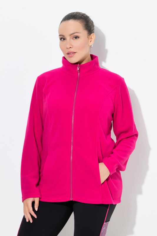 Veste en polaire à col montant, à porter en dessous de nos vestes modulables