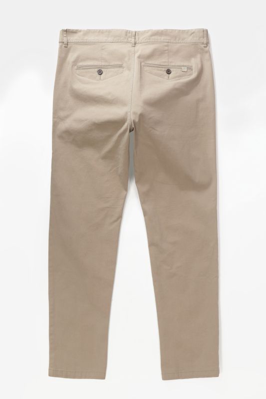 Chino STHUGE, coupe ventre confort, modern straight fit, 4 poches, jusqu'à la taille 36