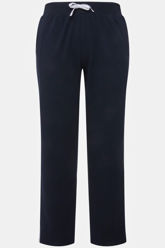 Pantalon de jogging, taille élastique et bandes contrastantes sur les côtés
