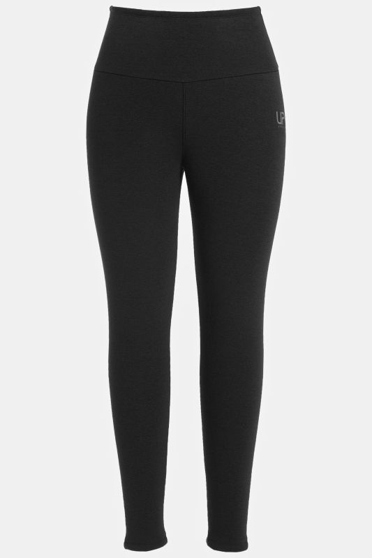 Legging taille haute bien chaud, avec doublure en fourrure d'imitation
