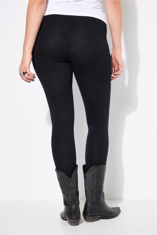 Legging, coupe ajustée, taille haute, ceinture élastique, lot de 2