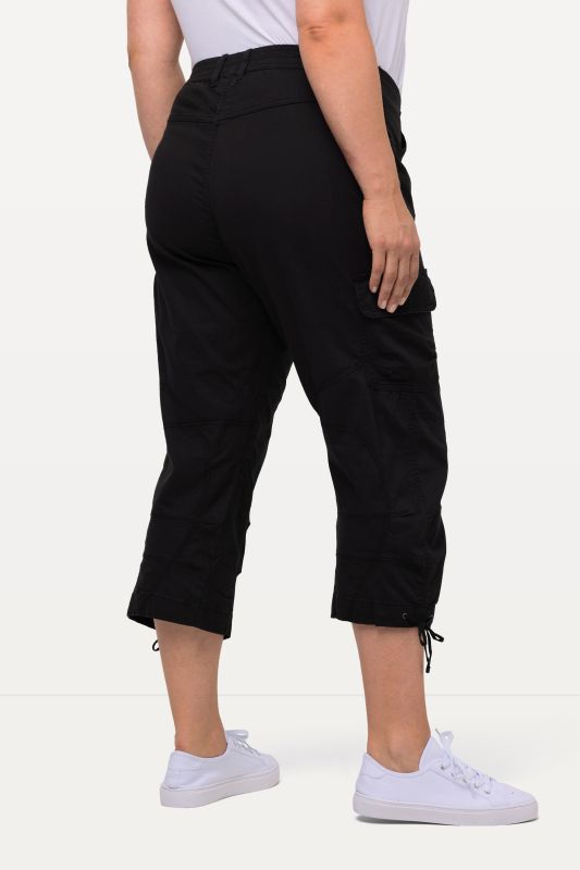Pantalon cargo 7/8. Taille confortable