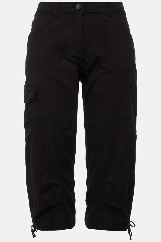 Pantalon cargo 7/8. Taille confortable