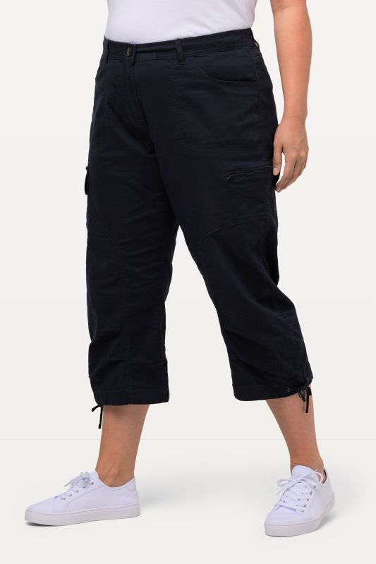 Pantalon cargo 7/8. Taille confortable