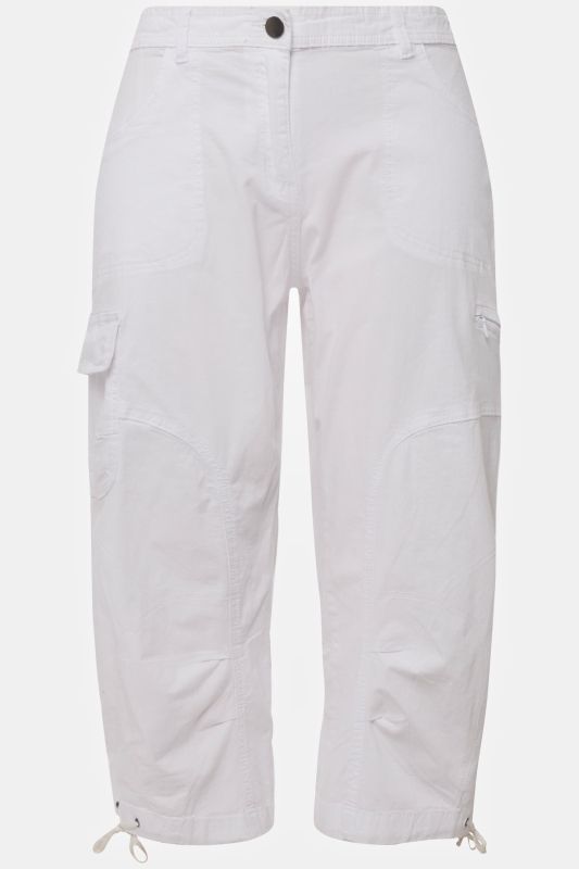 Pantalon cargo 7/8. Taille confortable