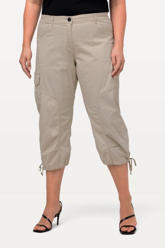 Pantalon cargo 7/8. Taille confortable