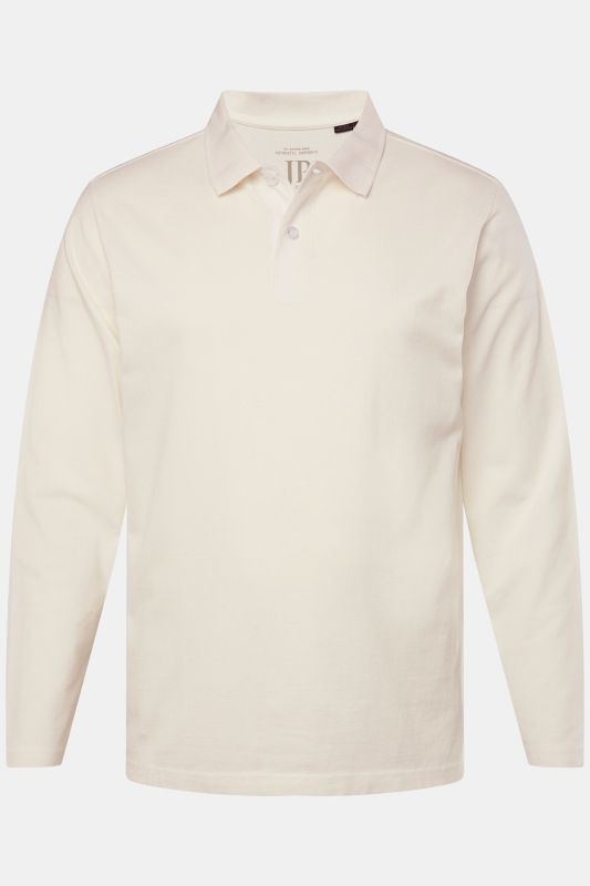 Polo JP 1880 en piqué, manches longues, collection Basic - jusqu'au 8 XL