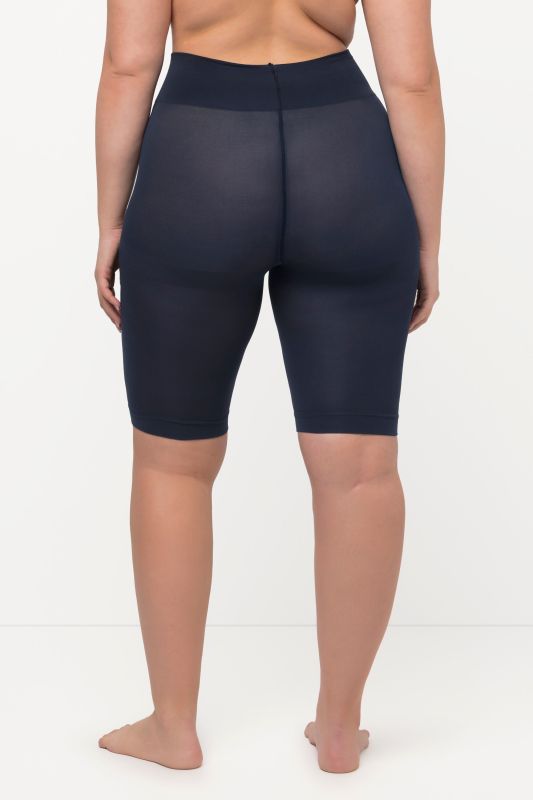 Cycliste, 80 deniers. Protège des cuisses contre les frottements, longueur aux genoux.