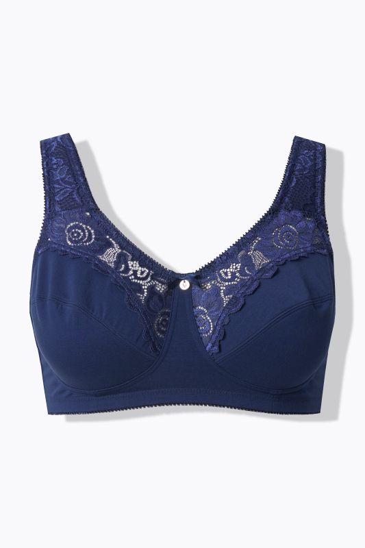 Soutien-gorge de maintien Kelly. Modèle sans armatures, dentelle - bonnets C-E
