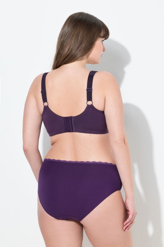 Soutien-gorge de maintien Kelly. Modèle sans armatures, dentelle - bonnets C-E