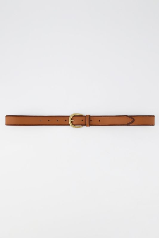 Ceinture en cuir véritable. Longueur jusqu'à 155 cm