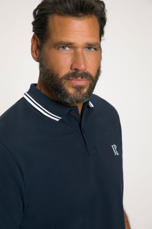 Polo ventre confort à manches courtes, maille piquée - jusqu'au 8 XL