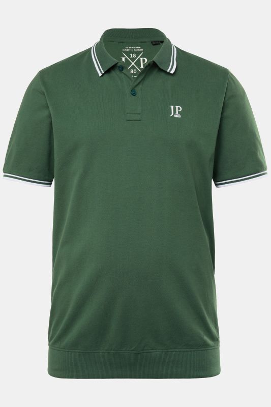 Polo ventre confort à manches courtes, maille piquée - jusqu'au 8 XL