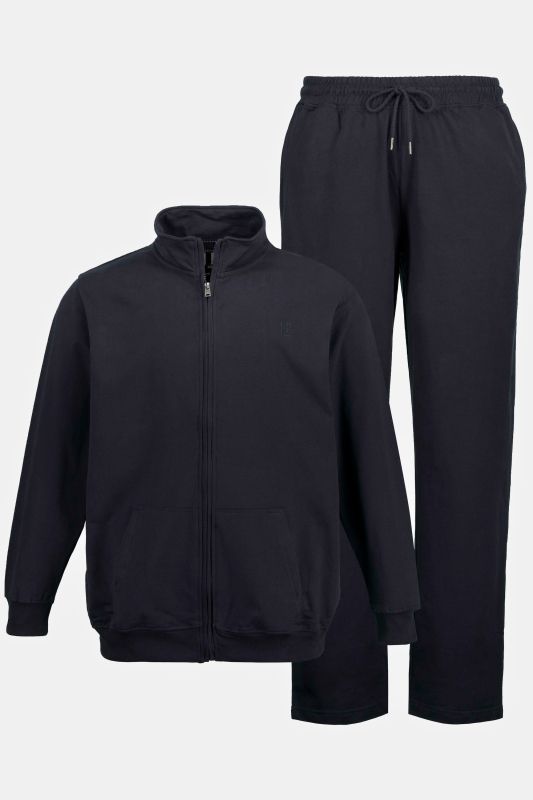 Tenue de jogging, 2 pièces, Homewear, veste et pantalon - jusqu'au 8XL