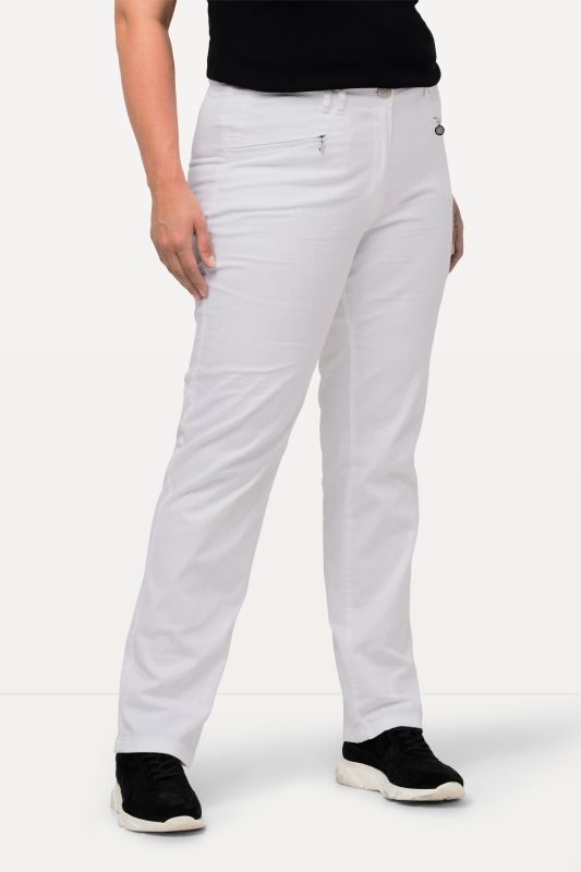 Pantalon d'été Mony, agréablement léger. Poches zippées et tissu stretch