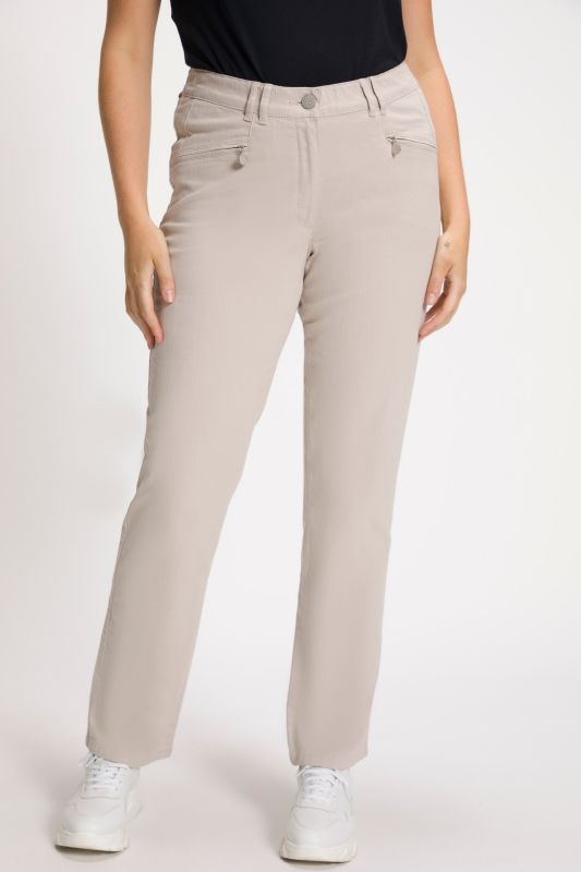 Pantalon d'été Mony, agréablement léger. Poches zippées et tissu stretch