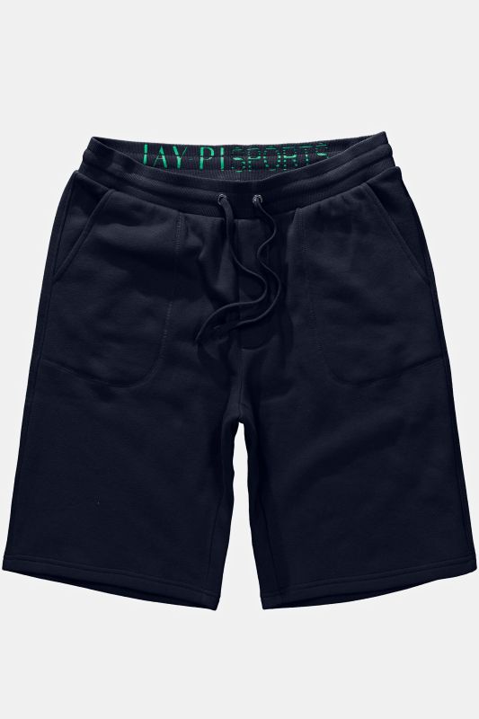Bermuda en molleton JAY-PI, avec cordon coulissant sous tunnel - jusqu'au 8 XL