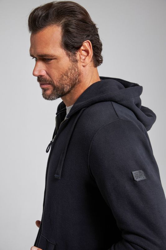 Veste à capuche JAY-PI, en molleton - jusqu'au 8 XL