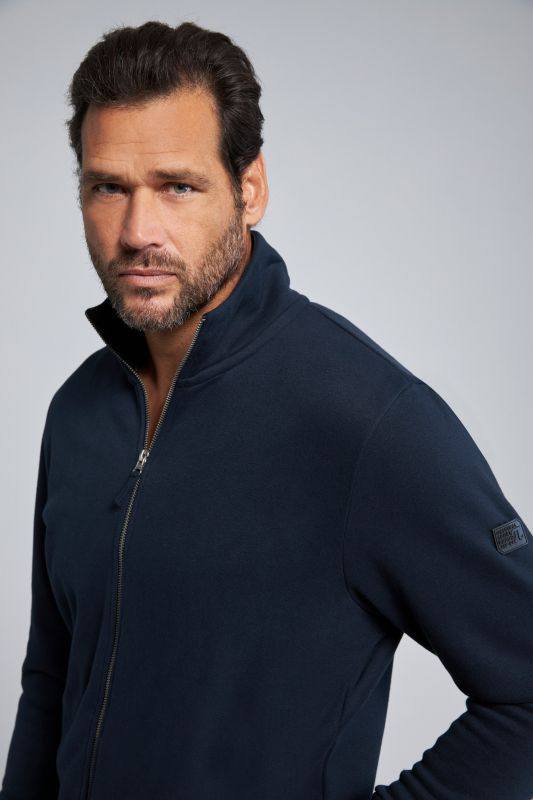 Veste en molleton, col montant - jusqu'au 8 XL