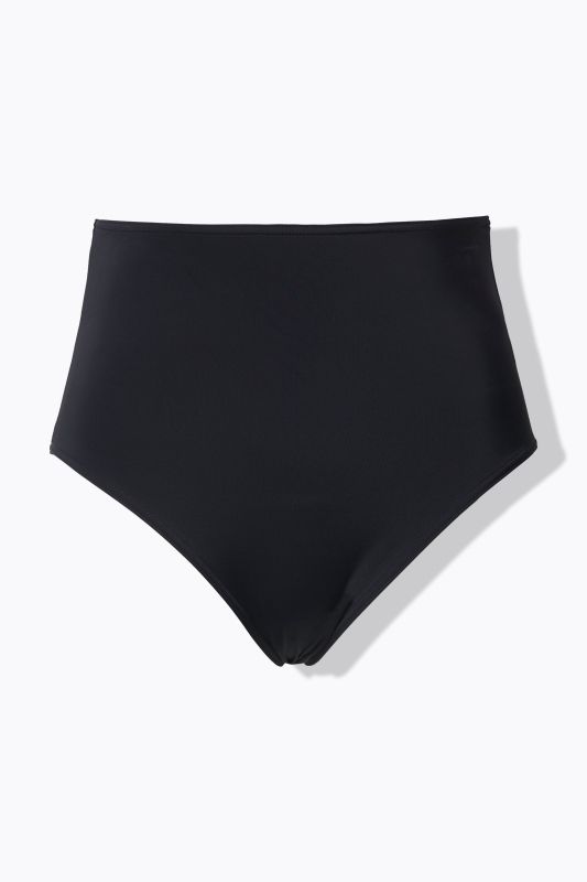 Bas de bikini, shorty (style bermuda gainant), taille haute
