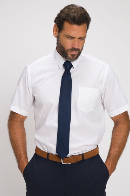 Chemise infroissable, collection Business, col Kent et manches courtes, coupe Comfort Fit - jusqu'au 8XL