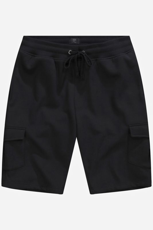 Bermuda cargo JP 1880 en molleton, taille élastique et poches cargo - jusqu'au 7&nbsp;XL