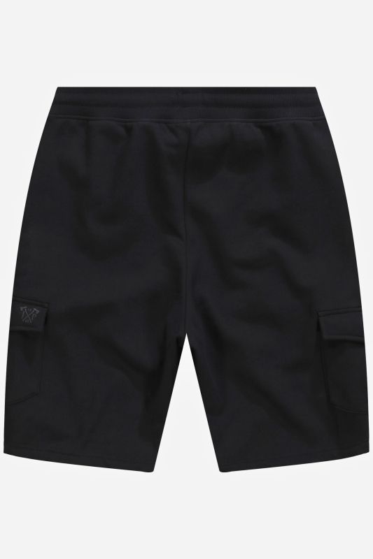 Bermuda cargo JP 1880 en molleton, taille élastique et poches cargo - jusqu'au 7&nbsp;XL