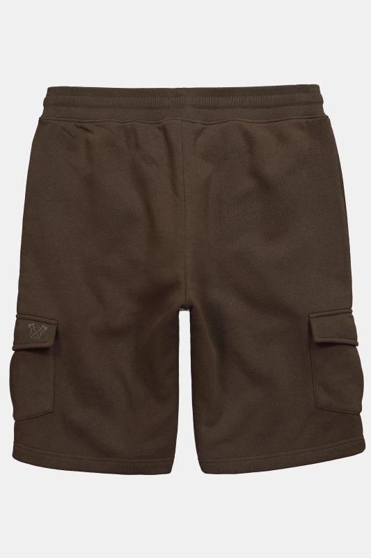 Bermuda cargo JP 1880 en molleton, taille élastique et poches cargo - jusqu'au 7&nbsp;XL