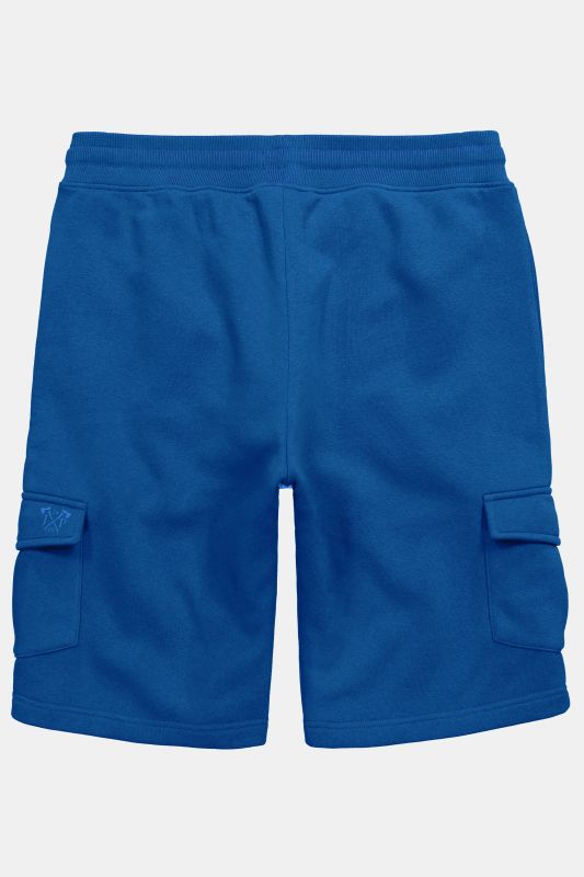Bermuda cargo JP 1880 en molleton, taille élastique et poches cargo - jusqu'au 7&nbsp;XL