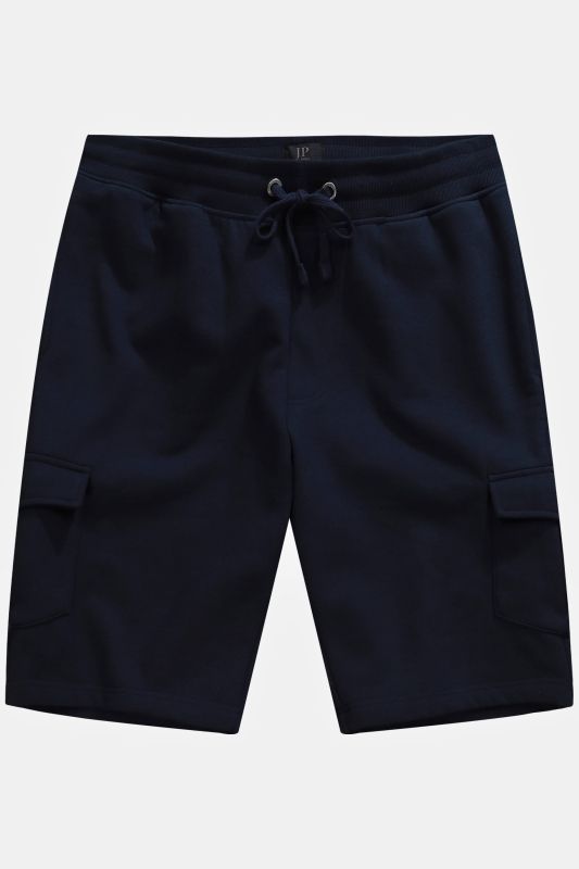 Bermuda cargo JP 1880 en molleton, taille élastique et poches cargo - jusqu'au 7&nbsp;XL