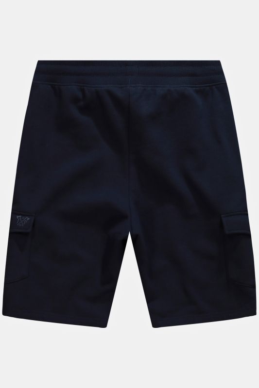 Bermuda cargo JP 1880 en molleton, taille élastique et poches cargo - jusqu'au 7&nbsp;XL
