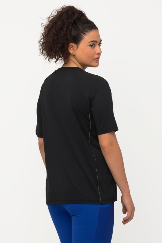 T-shirt, protection UV 50+. Col en V et manches courtes