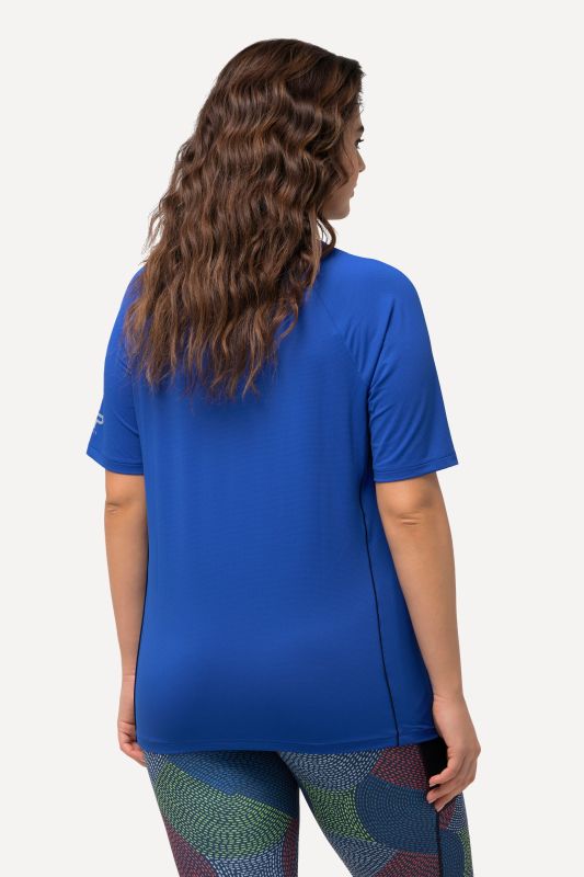 T-shirt, protection UV 50+. Col en V et manches courtes