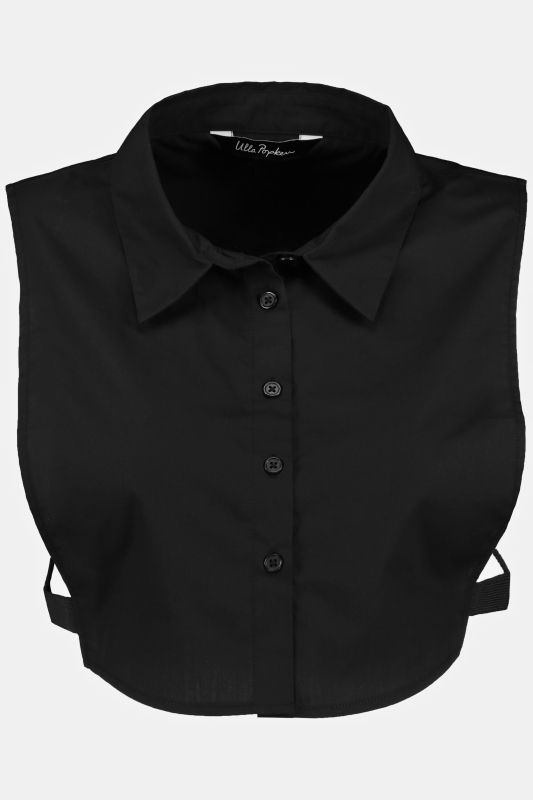 Faux col chemisier, patte de boutonnage, à porter en dessous d'un haut
