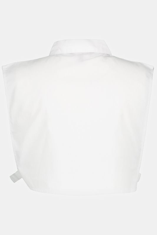 Faux col chemisier, patte de boutonnage, à porter en dessous d'un haut
