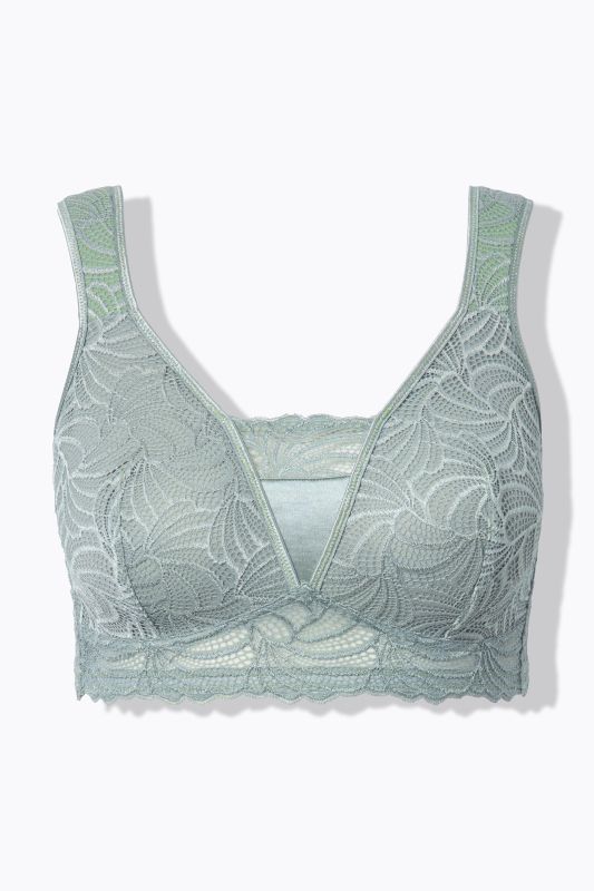 Bralette en dentelle, sans armatures - bonnet B-F.
