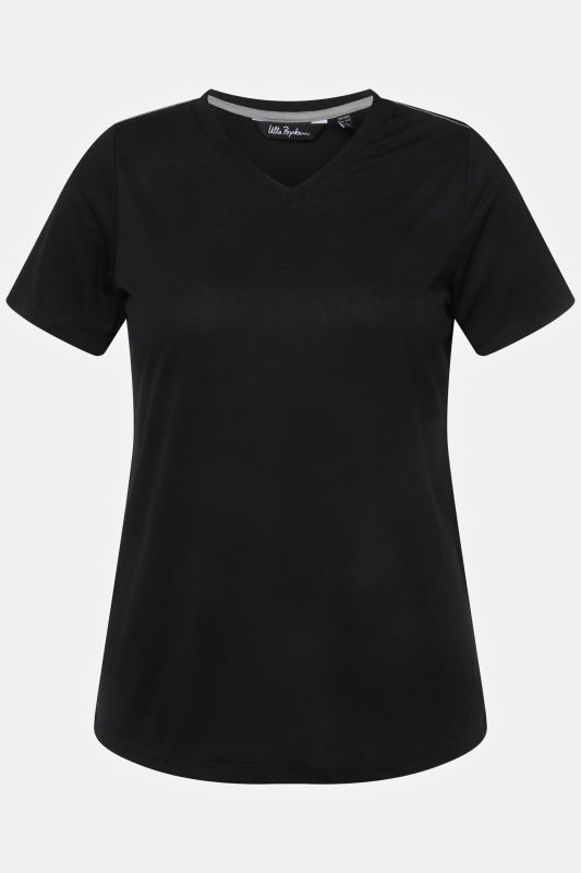 T-shirt technique antibactérien, décolleté en V et manches courtes